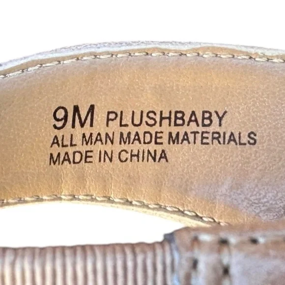 AEROSOLES  Women's Plush Baby Wedge Sandals Sz 9M Nude Faux Leather Slingback - Picture 9 of 10